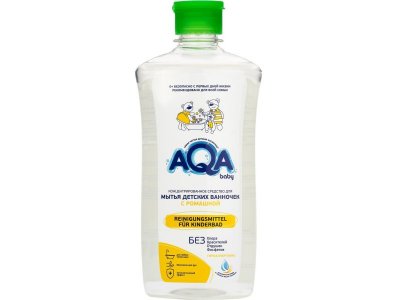 Средство AQA baby концентрированное для мытья детских ванночек с ромашкой, 500 мл 1-00366727_1