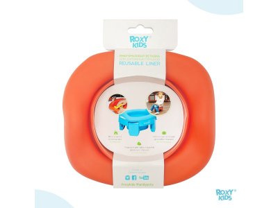 Вкладка Roxy-Kids, универсальная для дорожных горшков, складывающаяся 1-00162277_8