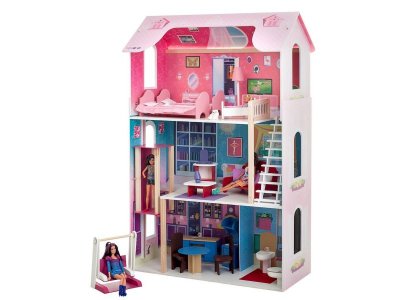 Кукольный домик Paremo для Барби Муза (16 пред.мебели, лестница, лифт, качели) 1-00194321_6