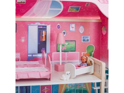 Кукольный домик Paremo для Барби Муза (16 пред.мебели, лестница, лифт, качели) 1-00194321_9