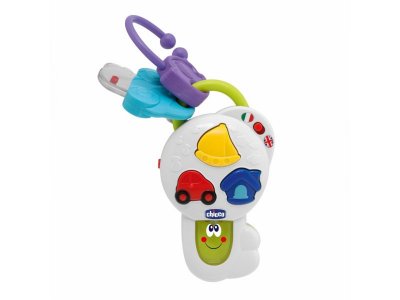 Игрушка музыкальная Chicco Говорящие ключи (рус/англ) 1-00367017_1