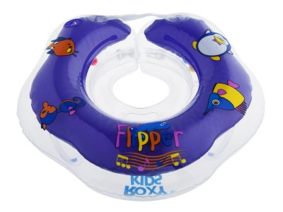 Круг Roxy-Kids, Flipper для купания на шею с музыкой Буль-буль водичка 1-00095974_2