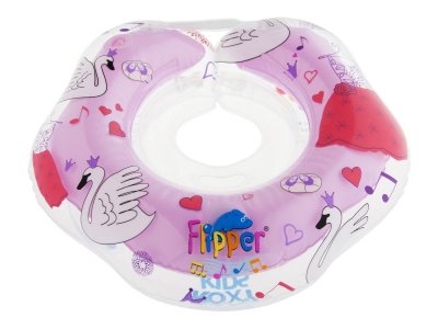 Круг на шею Roxy-Kids Flipper для купания малышей, Лебединое озеро 1-00122948_14