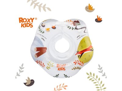 Круг надувной на шею для купания малышей Roxy-Kids Fairytale Fox 1-00345685_16