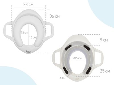 Накладка Roxy-Kids на унитаз с ручками 1-00231609_2