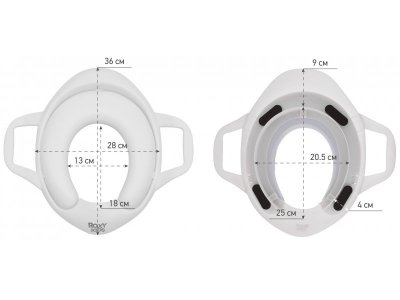 Накладка Roxy-Kids на унитаз с ручками 1-00231609_8