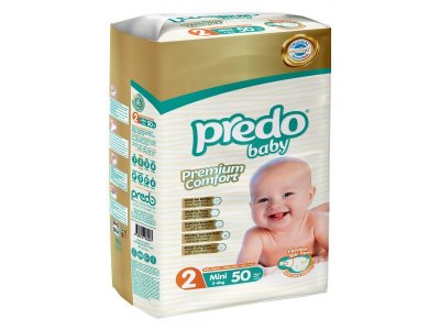 Подгузники Predo baby mini (3-6 кг), 50 шт 1-00368138_1