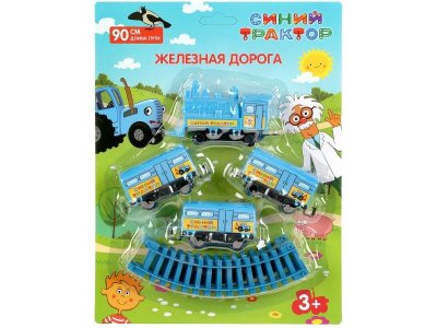 Железная дорога Играем вместе Синий трактор 1-00368219_2