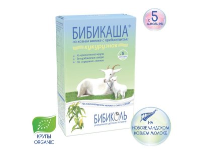 Каша Бибикаша кукурузная на козьем молоке 200 г 1-00119526_2