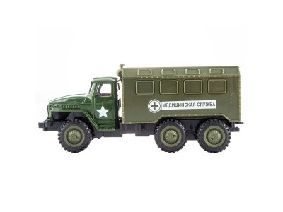 Игрушка KiddieDrive Медицинский военный грузовик инерционный 1-00368449_2