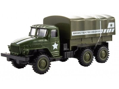 Игрушка KiddieDrive Армейский военный грузовик инерционный 1-00368450_1