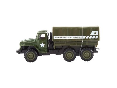 Игрушка KiddieDrive Армейский военный грузовик инерционный 1-00368450_2