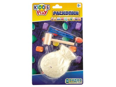 Набор игровой KiddiePlay Раскопки с самоцветами 1-00368458_1