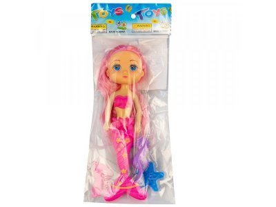 Кукла Qunxing toys Русалка с аксессуарами, 18 см 1-00368464_3
