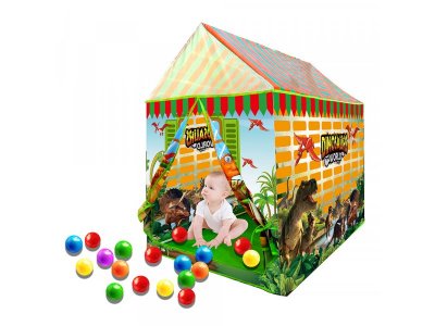 Палатка игровая Pituso Динозавр + 50 шаров 1-00368507_1