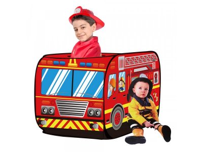 Палатка игровая Pituso Пожарный фургон + 50 шаров 1-00368516_1