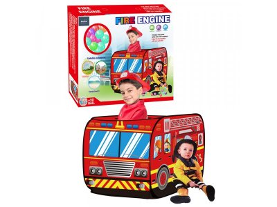 Палатка игровая Pituso Пожарный фургон + 50 шаров 1-00368516_2