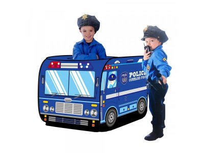 Палатка игровая Pituso Полицейский фургон + 50 шаров 1-00368518_1
