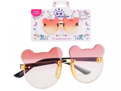Солнцезащитные очки для детей Lukky Fashion Мишки без оправы 1-00370033_1