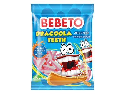 Мармелад жевательный Bebeto Dracoola Teeth 70 г 1-00370195_1