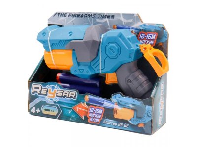Игрушка Funky Toys Reysar Бластер В5-02 с мягкими пулями 3 шт. 1-00370197_4