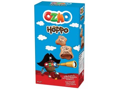 Печенье Solen Ozmo Hoppo Chocolate с наполнителем из шоколадного крема 40 г 1-00370859_1