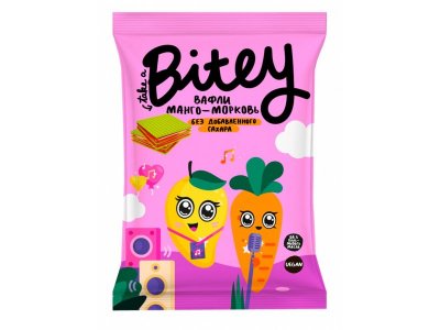 Вафли Take a Bitey Манго-Морковь, 35 г 1-00371003_1