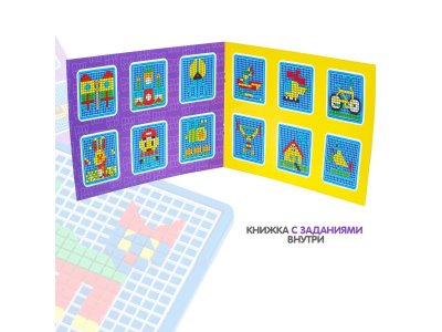 Мозаика для малышей Bondibon Пиксельная, 585 дет. 1-00371450_2