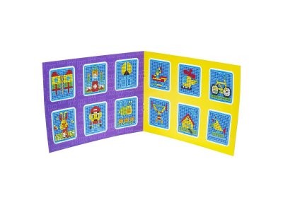 Мозаика для малышей Bondibon Пиксельная, 585 дет. 1-00371450_6