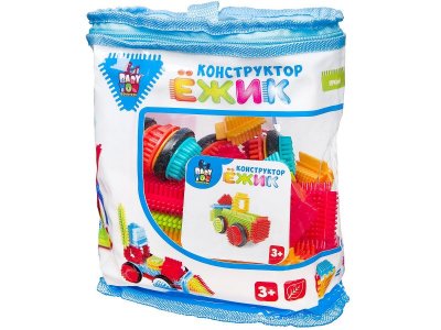 Конструктор Ёжик Bondibon Мельница, 42 дет. 1-00371455_3