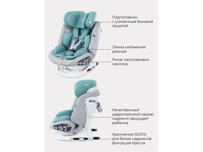 Автокресло Rant Nitro isofix 0-36 кг, группа 0+/1/2/3 1-00371097_16