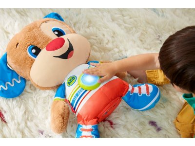 Игрушка плюшевая Fisher-Price Смейся и учись Большой щенок 1-00371951_3