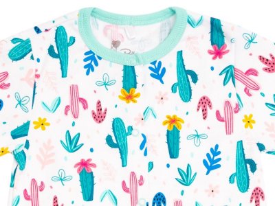 Комплект Palloncino Кактусы Lama боди-песочник и шапка 1-00369856_4