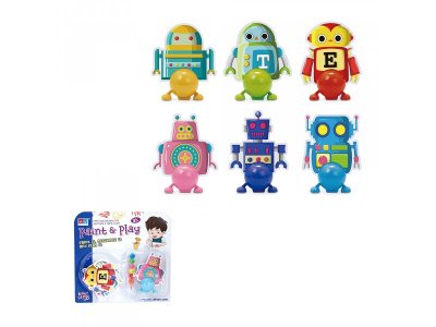 Игрушка заводная Junfa Toys Сделай сам Робот 1-00372380_1
