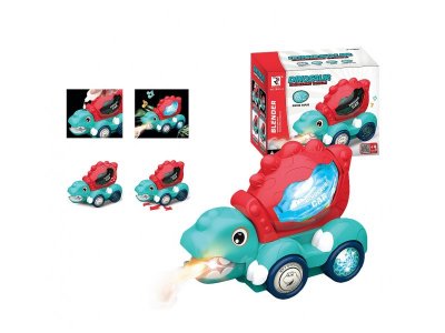 Игрушка Junfa Toys Динозавр на колесах, свет/звук 1-00372412_1