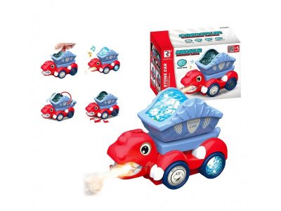 Игрушка Junfa Toys Динозавр на колесах, свет/звук 1-00372413_1