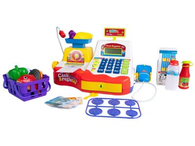 Набор игровой Five Star Toys Кассовый аппарат Веселая покупка, свет, звук 1-00370991_1