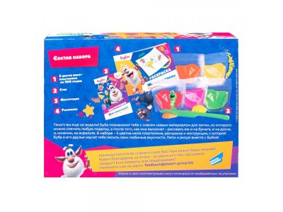 Мел-пластилин Genio kids Лепи и рисуй вместе с Бубой 1-00372651_3