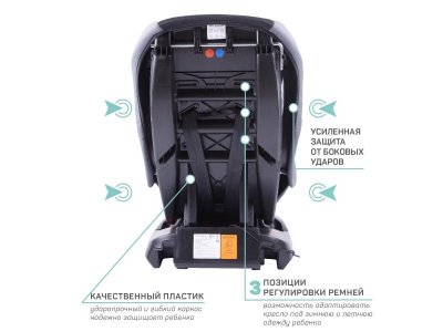 Автокресло Amarobaby Safety, 0-18 кг, 0-4 года, гр. 0+/1 1-00359931_18