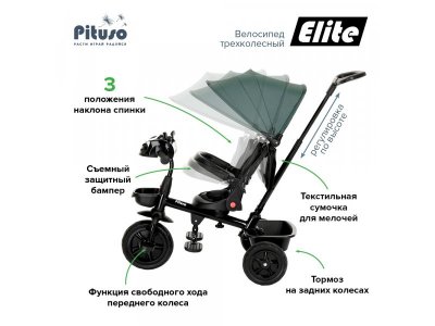 Велосипед трехколесный Pituso Elite 1-00372945_9
