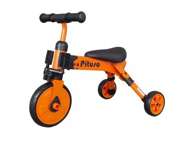 Велосипед трехколесный Pituso 2 в 1 Букашка складной 1-00372948_2