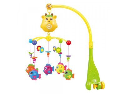 Мобиль музыкальный Pituso Рыбки 1-00372987_1