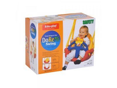 Качели подвесные Edu-Play До Ре Ми 3 в 1 1-00373067_8