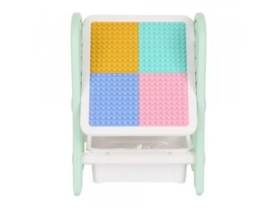 Стол для конструирования Pituso со стульчиком и доской для рисования, конструктор 60 элем. 1-00373119_5