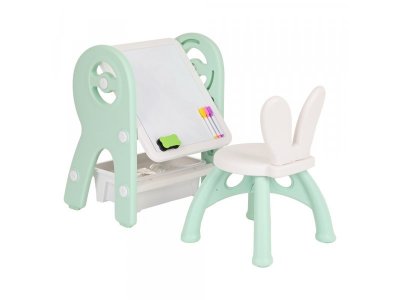Стол для конструирования Pituso со стульчиком и доской для рисования, конструктор 60 элем. 1-00373119_6
