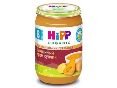 Крем-супчик Hipp Organic Тыквенный 190 г 1-00373337_1