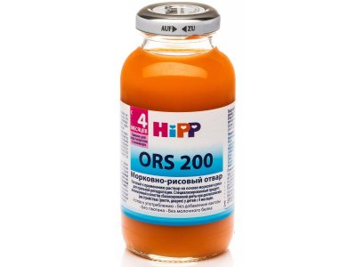 Отвар Hipp ORS-200 Морковно-рисовый 200 мл 1-00373338_1