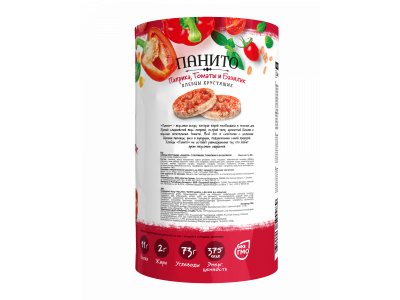 Хлебцы хрустящие Doctor Grain Панито с паприкой, томатами и базилик 80 г 1-00373331_3