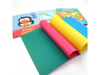 Бумага цветная Paper Art Kids Милые обезьянки двухсторонняя 16 листов 8 цветов 1-00373413_2
