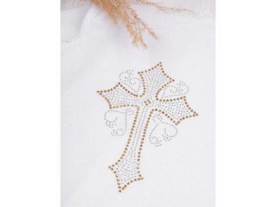 Крестильная рубашечка AmaroBaby Beautiful Angel 1-00373506_9